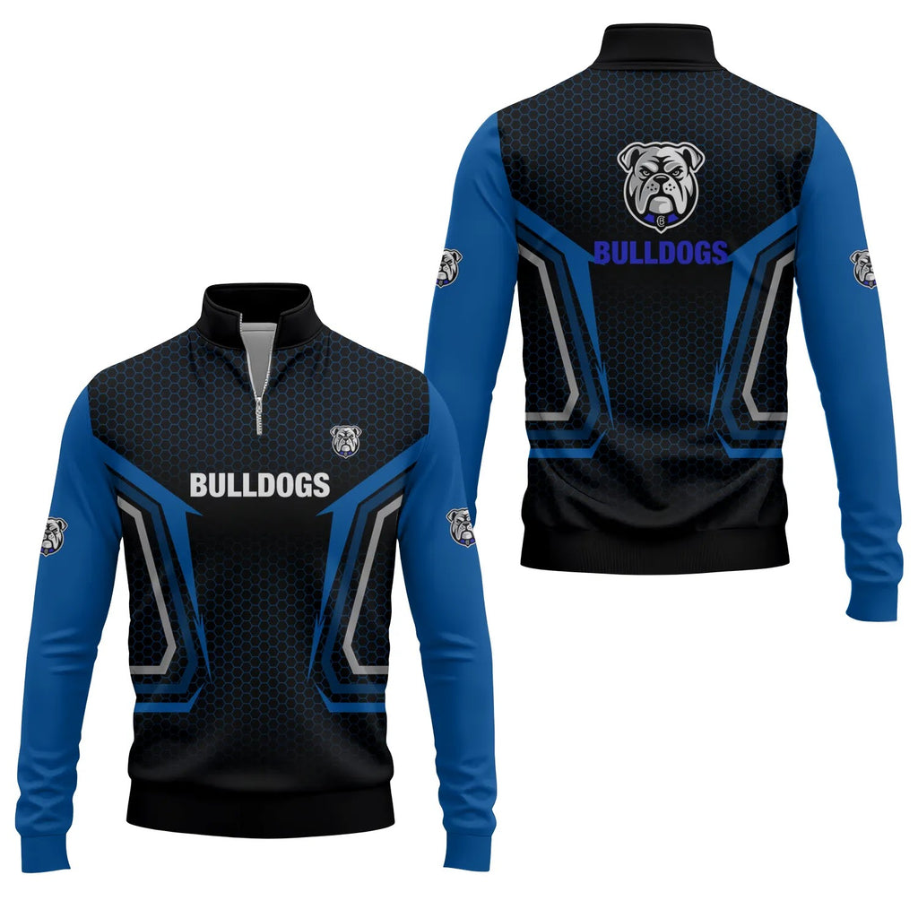 Canterbury-Bankstown Bulldogs Quarter-zip Pullover SC075