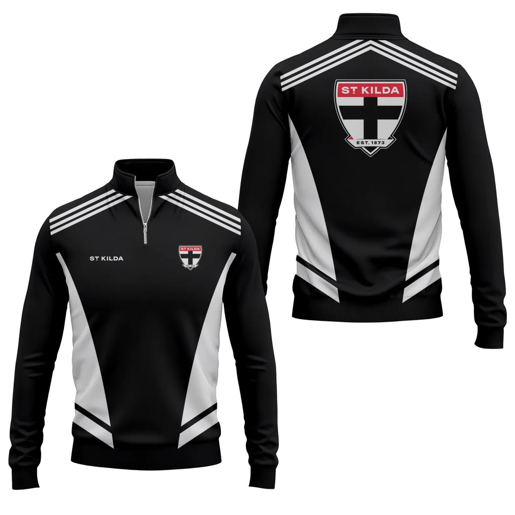 St Kilda Saints Quarter-zip Pullover SC092