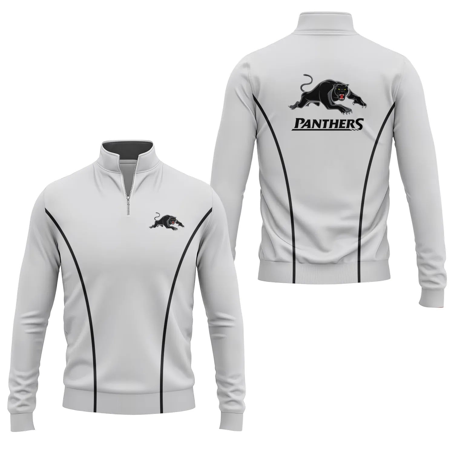 Penrith Panthers Quarter-zip Pullover SC025