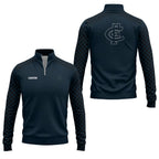 Carlton Blues Quarter-zip Pullover SC057