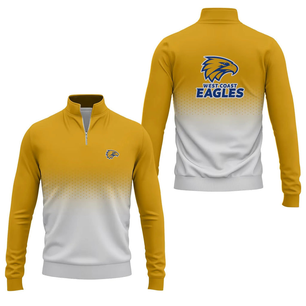 West Coast Eagles Quarter-zip Pullover SC094