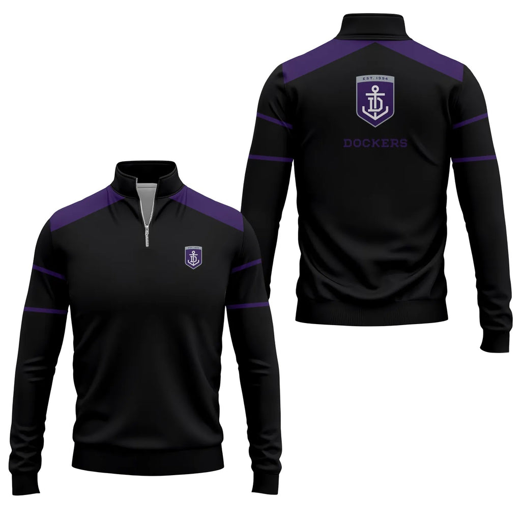 Fremantle Dockers Quarter-zip Pullover SC041