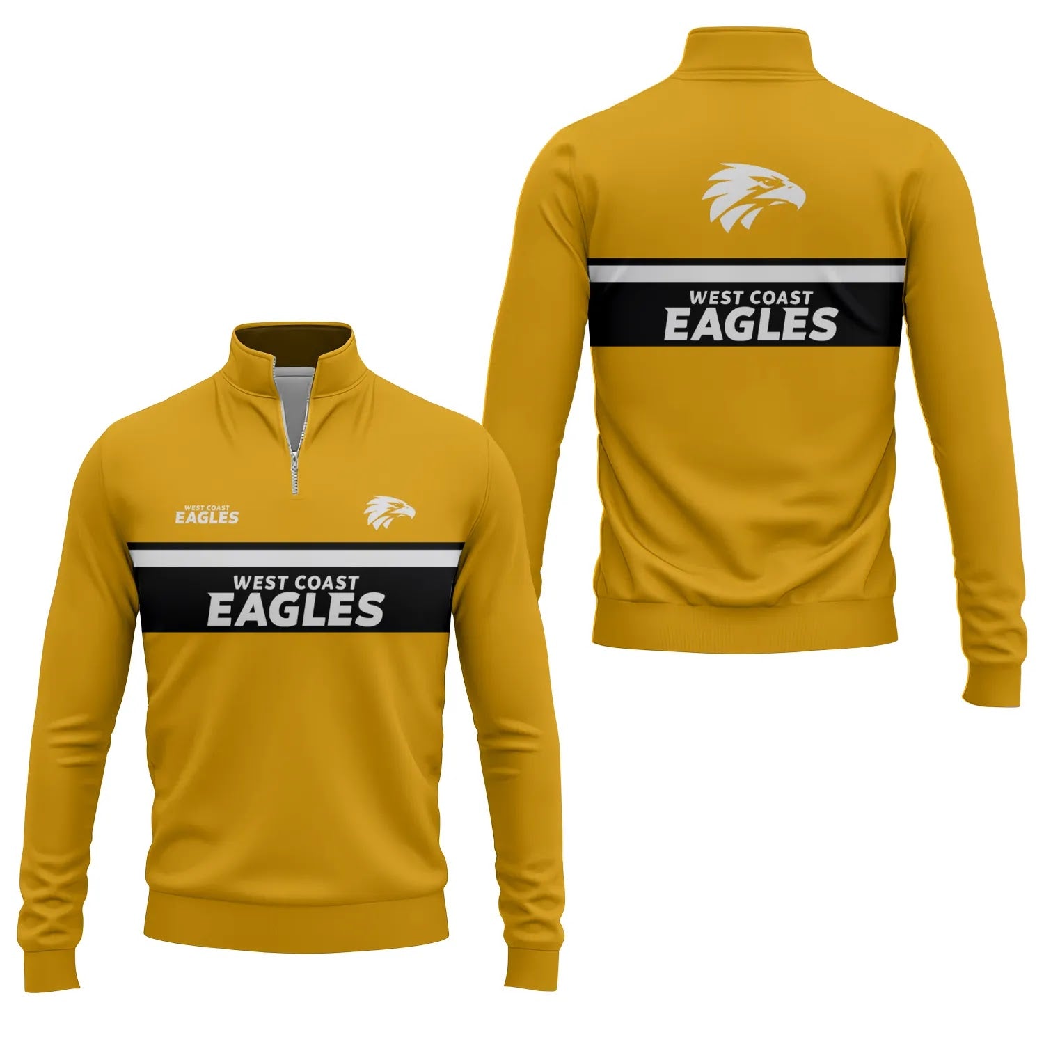 West Coast Eagles Quarter-zip Pullover SC051