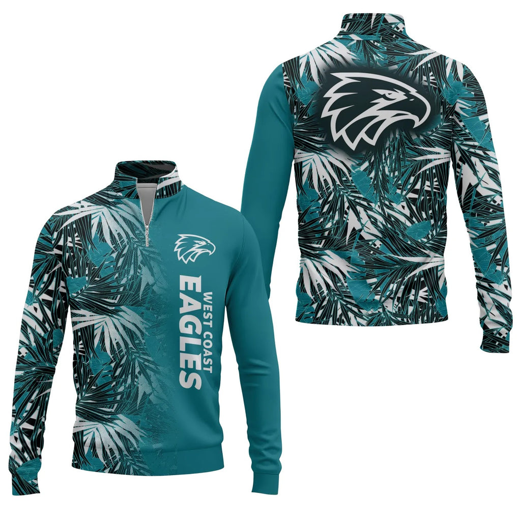 West Coast Eagles Quarter-zip Pullover SHW060