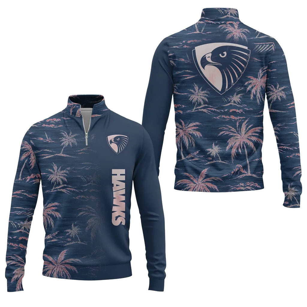 Hawthorn Hawks Quarter-zip Pullover SHW013