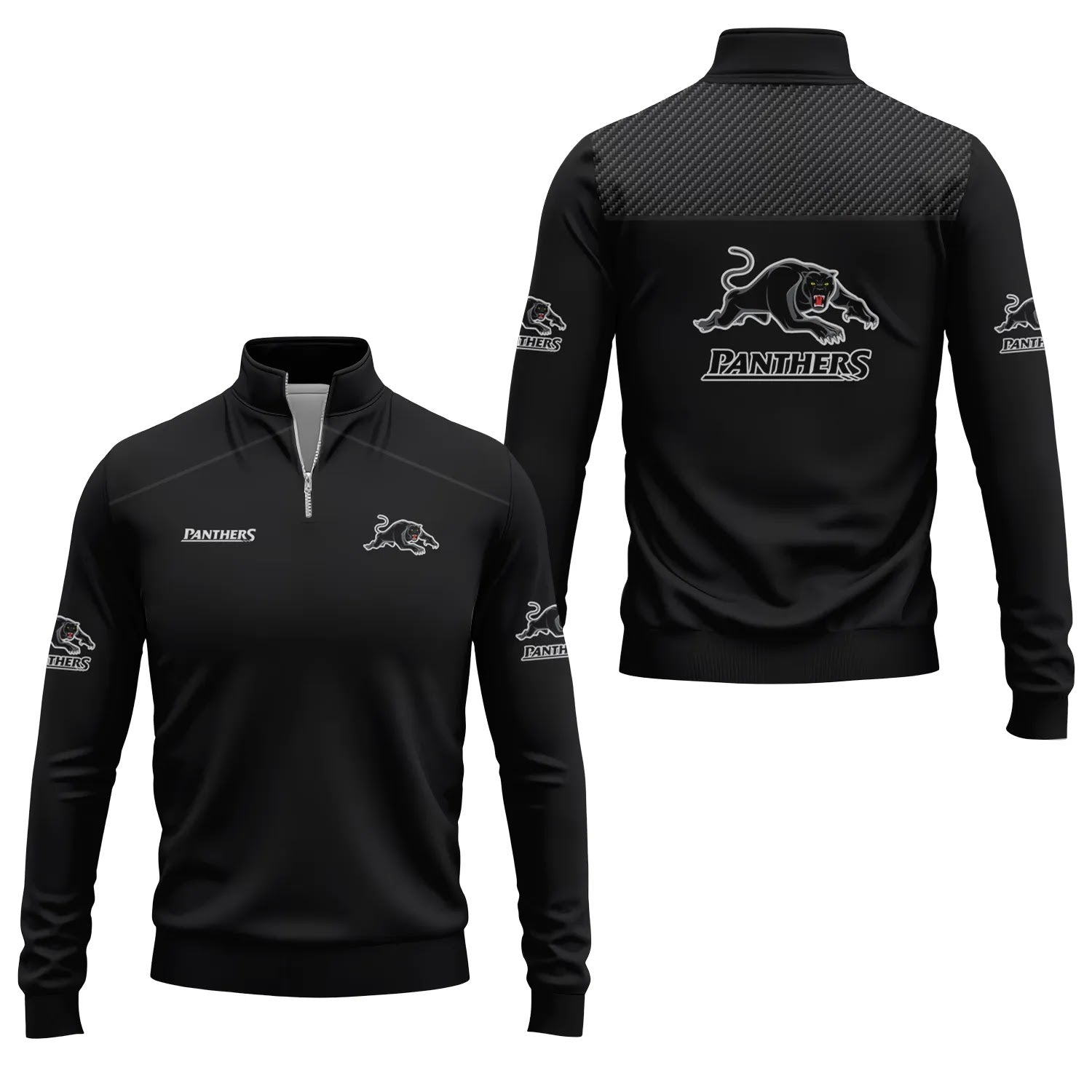 Penrith Panthers Quarter-zip Pullover SC004