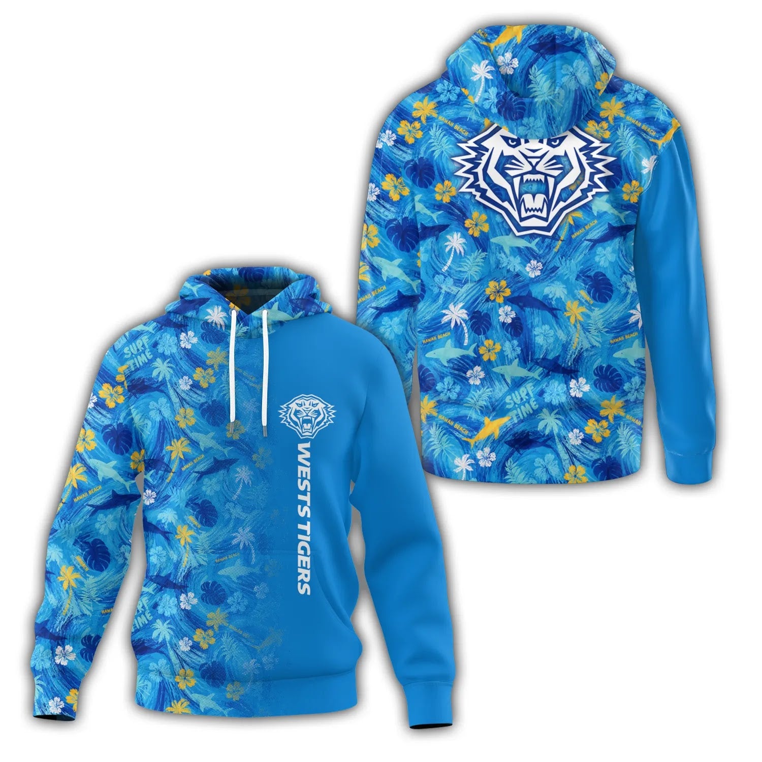 Wests Tigers Hoodie SHW027