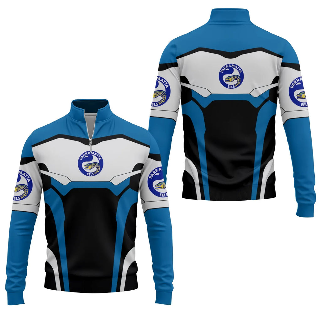 Parramatta Eels Quarter-zip Pullover SC030
