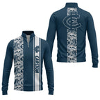 Carlton Blues Quarter-zip Pullover SHW042