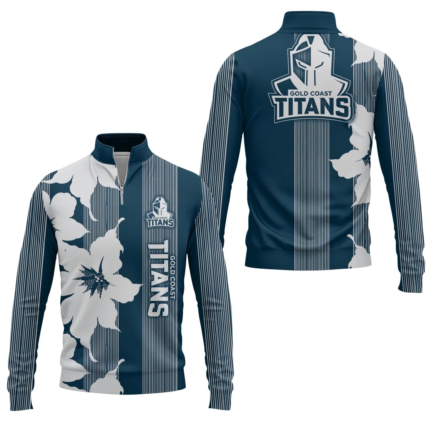 Gold Coast Titans Quarter-zip Pullover SHW039