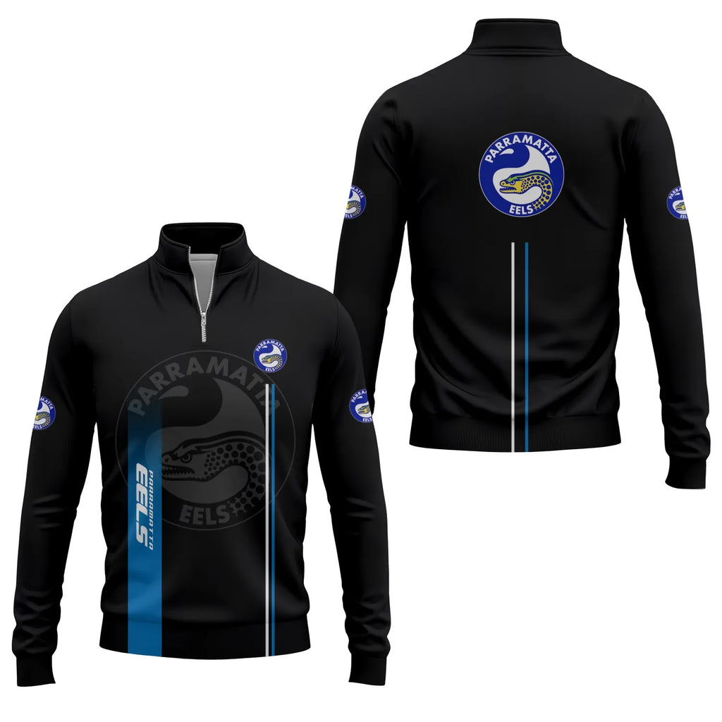 Parramatta Eels Quarter-zip Pullover SC077