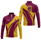 Brisbane Broncos Quarter-zip Pullover SC022