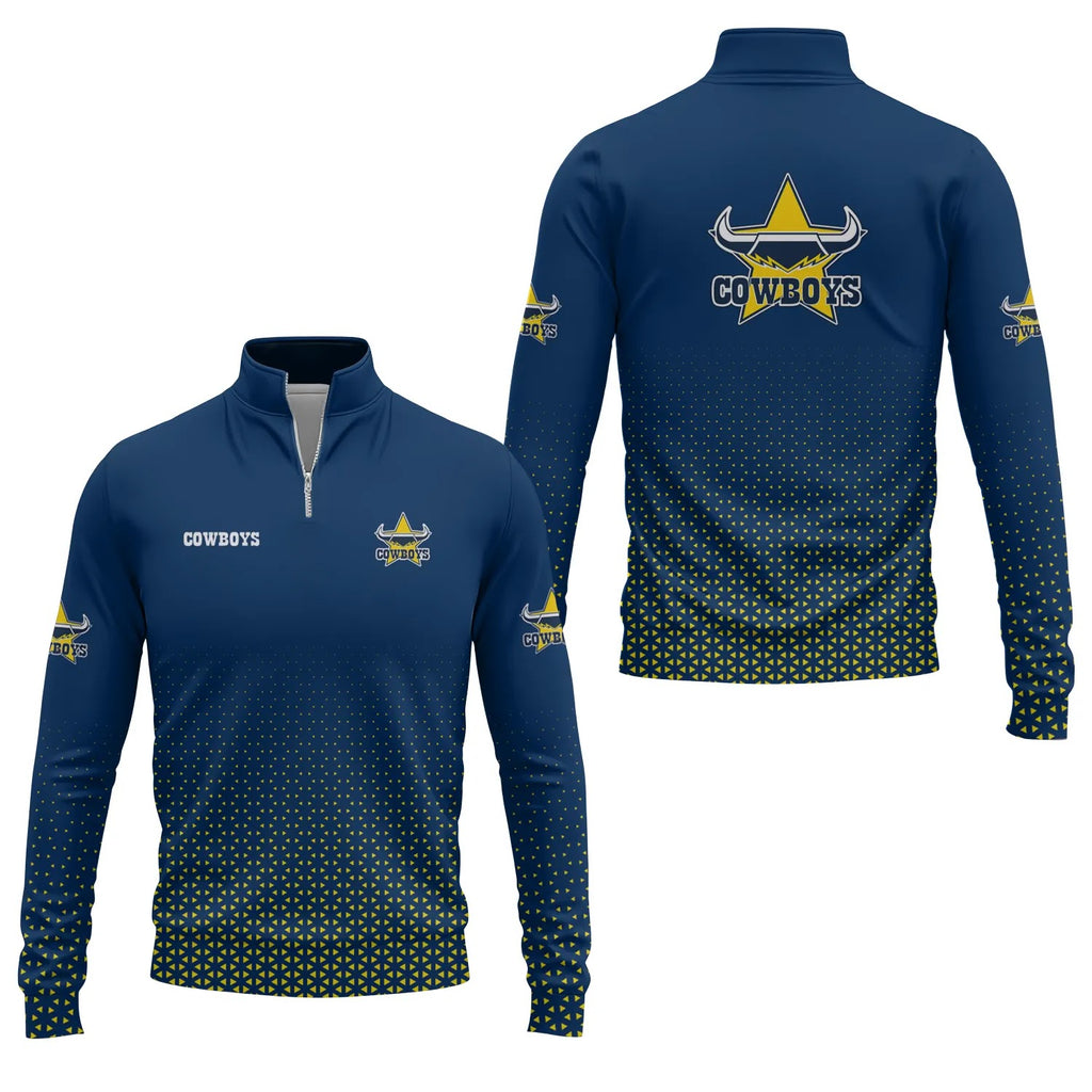 North Queensland Cowboys Quarter-zip Pullover SC003