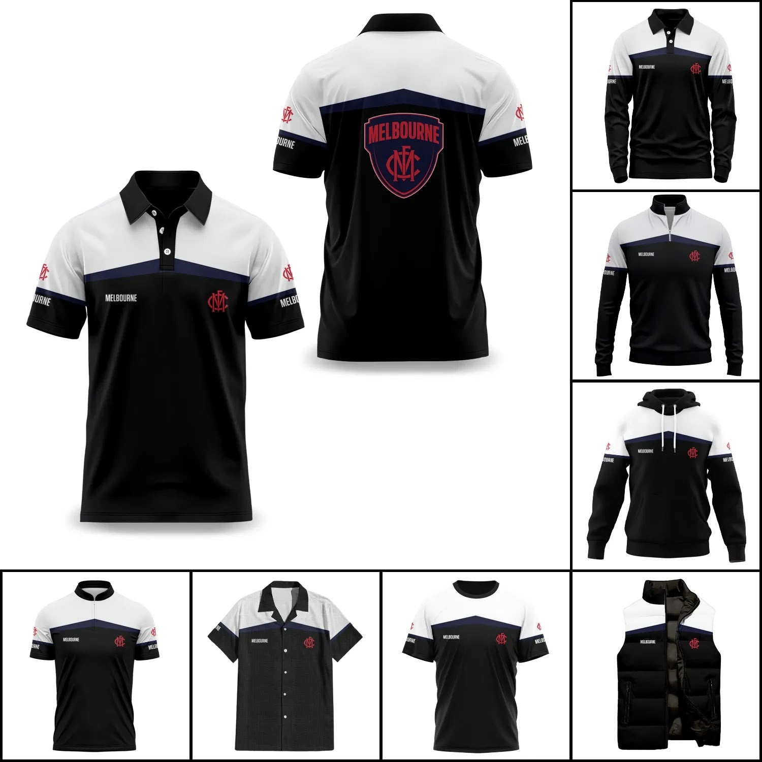 Melbourne Demons Apparels SC031