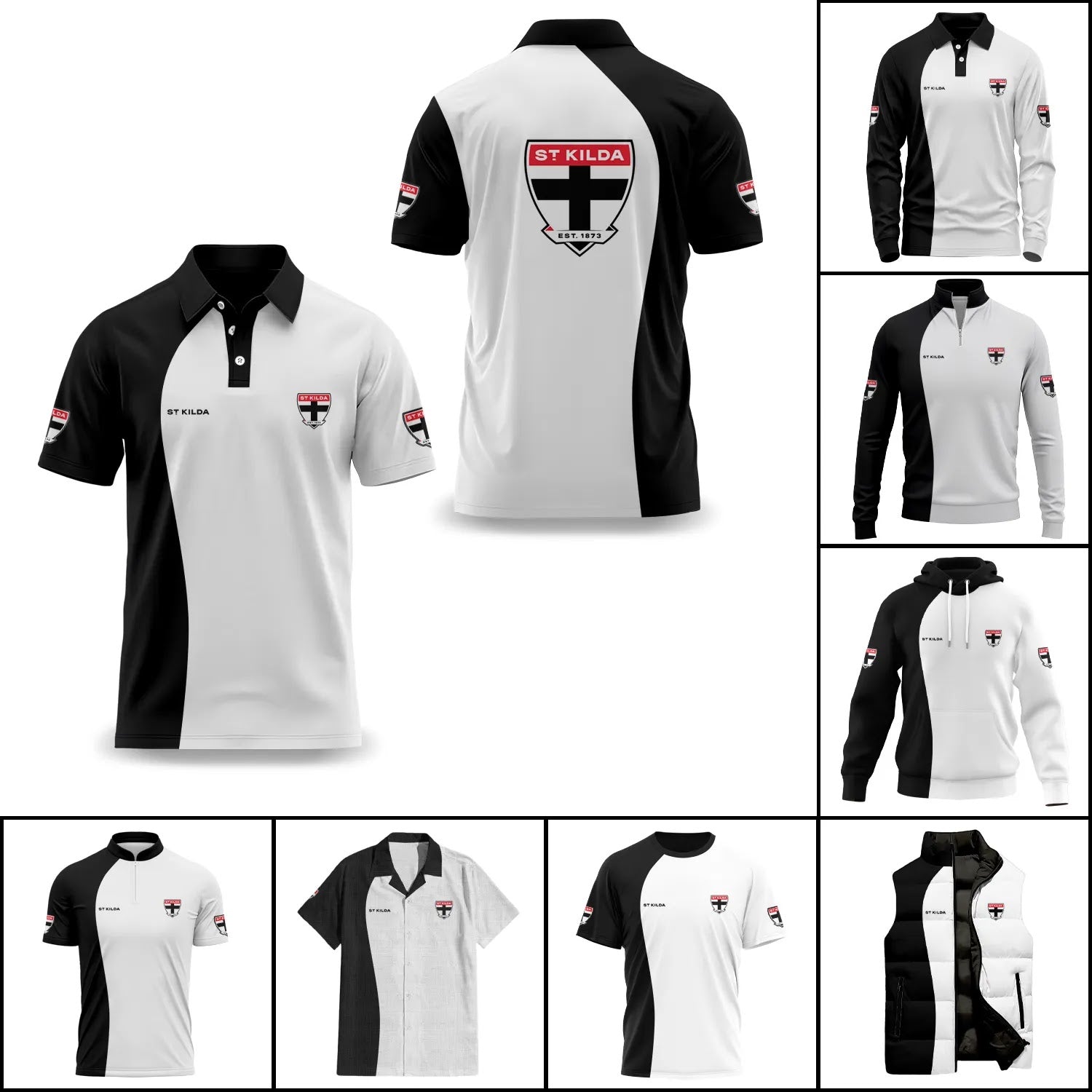 St Kilda Saints Apparels SC055