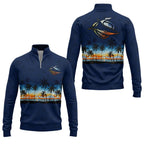 Cronulla-Sutherland Sharks Quarter-zip Pullover SHW017