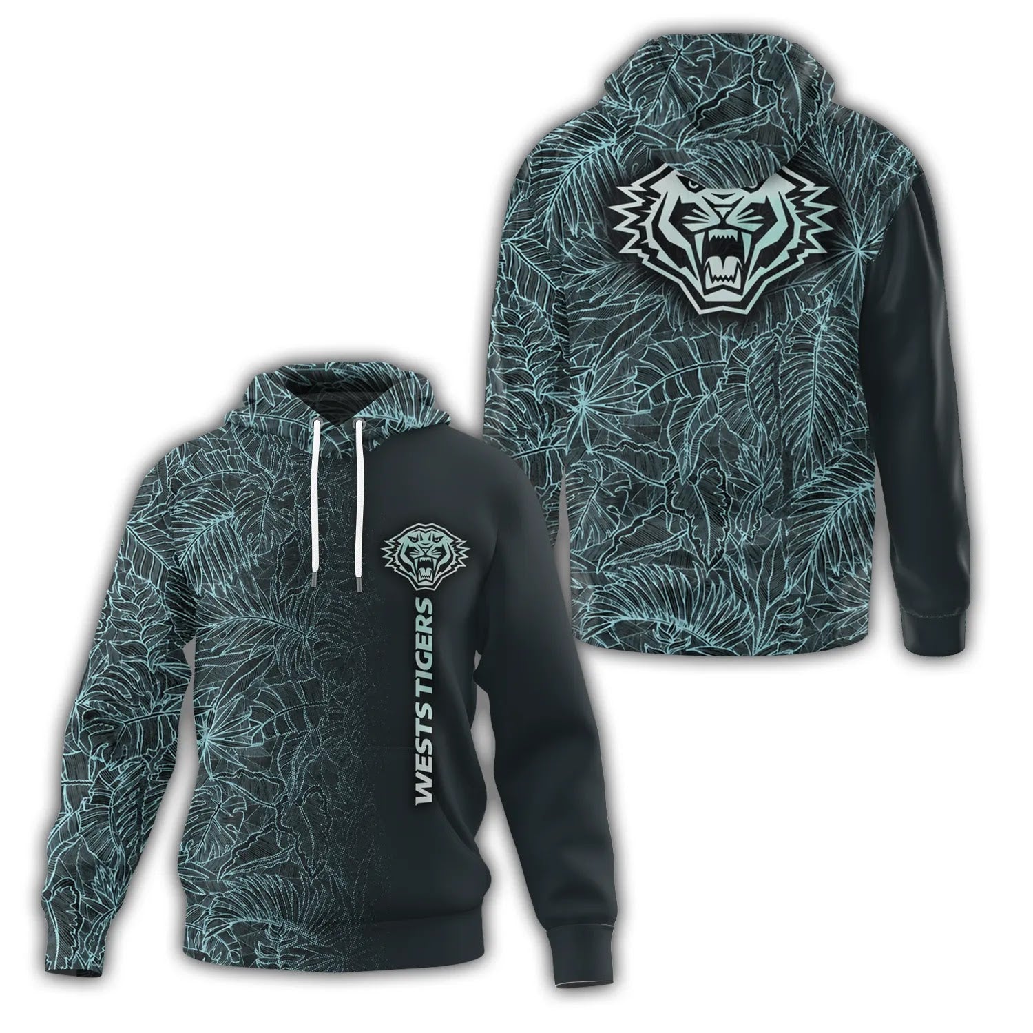 Wests Tigers Hoodie SHW008