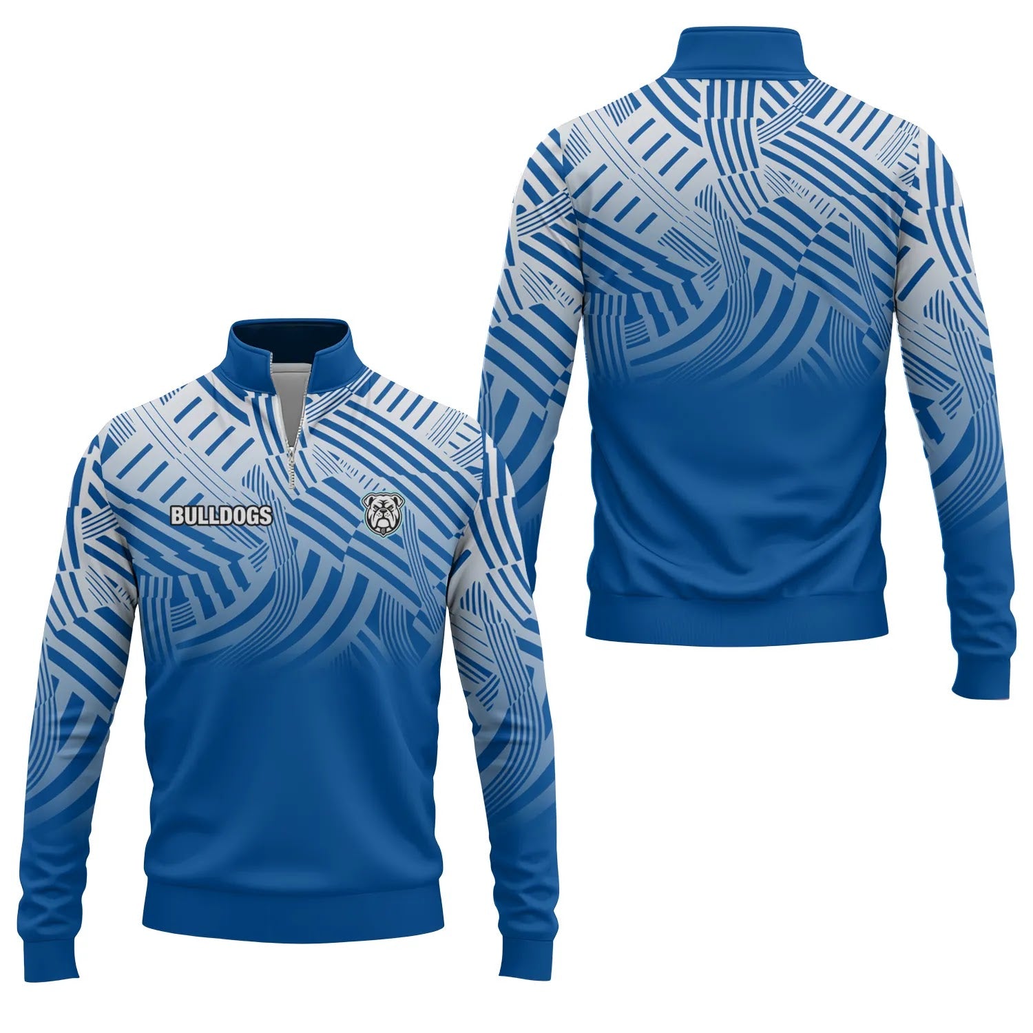 Canterbury-Bankstown Bulldogs Quarter-zip Pullover SC121