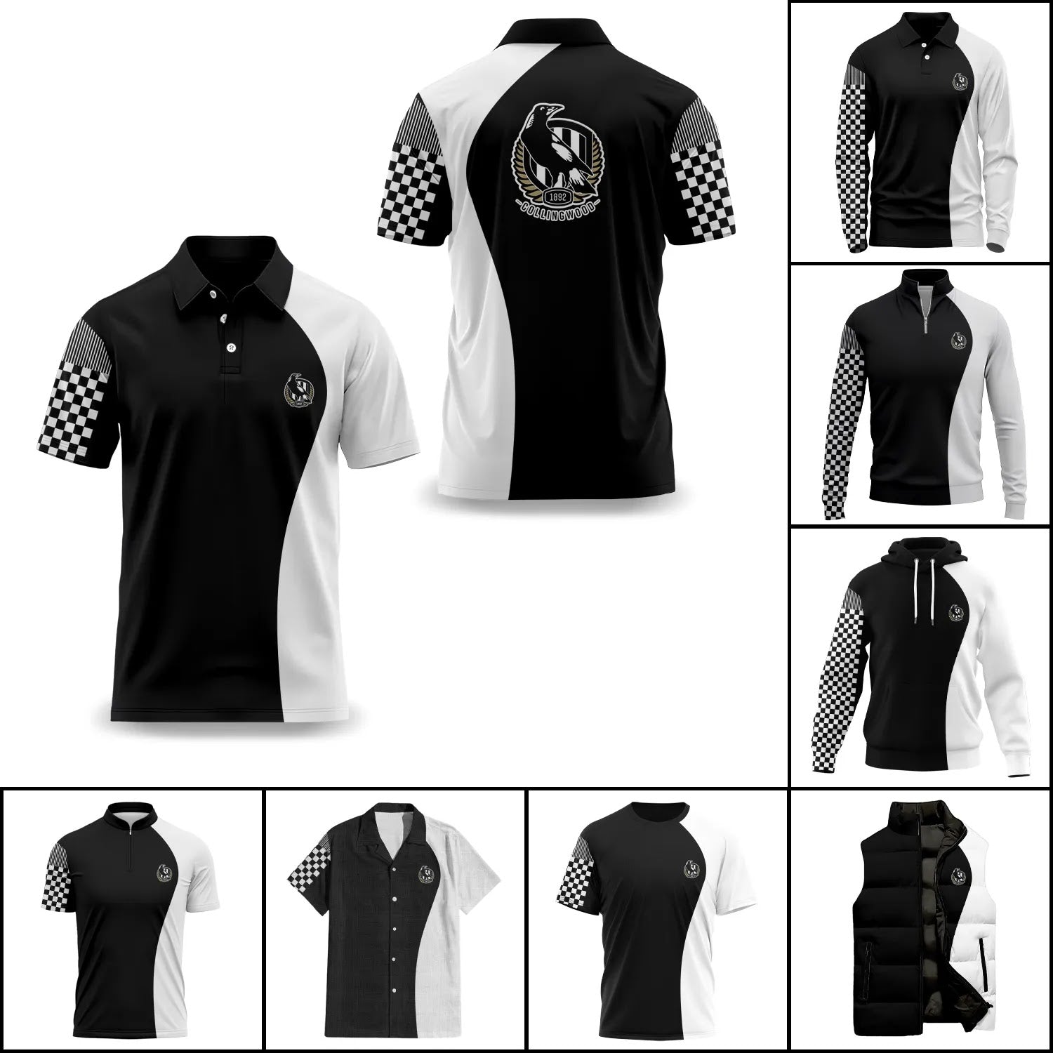 Collingwood Magpies Apparels SC073