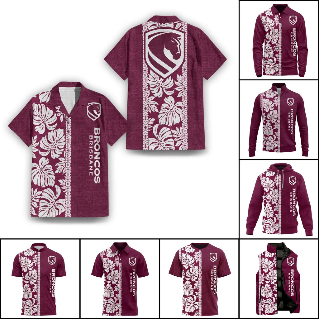 Brisbane Broncos Apparels SHW046