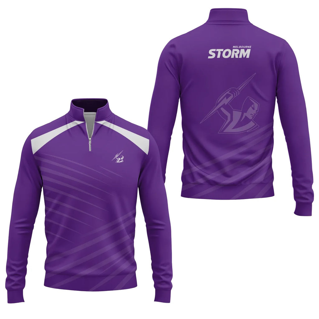 Melbourne Storm Quarter-zip Pullover SC082