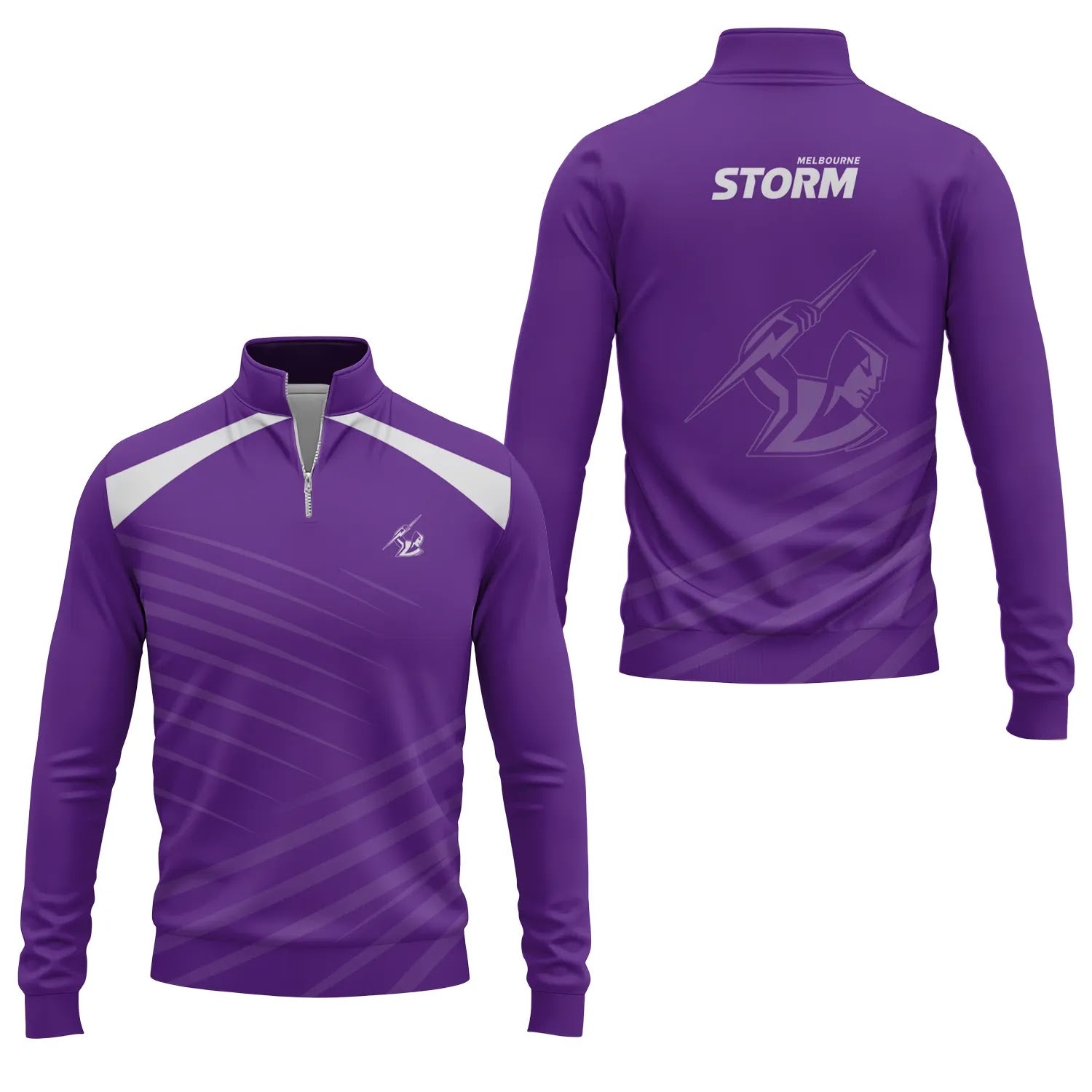Melbourne Storm Quarter-zip Pullover SC082