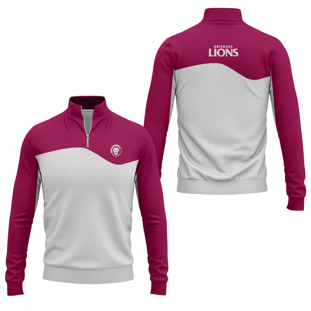 Brisbane Lions Quarter-zip Pullover SC110