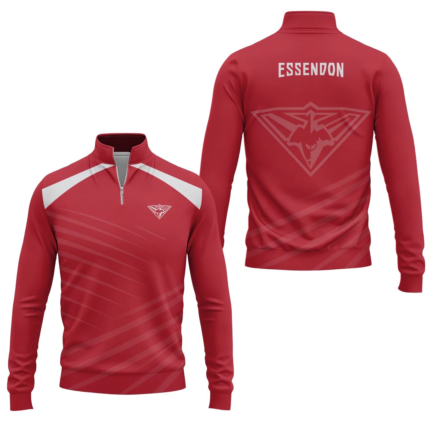 Essendon Bombers Quarter-zip Pullover SC082