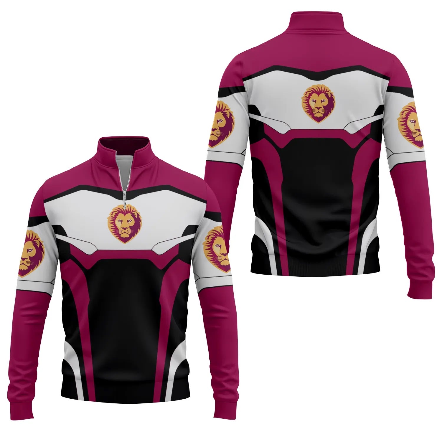 Brisbane Lions Quarter-zip Pullover SC030