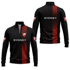 Sydney Swans Quarter-zip Pullover SC068