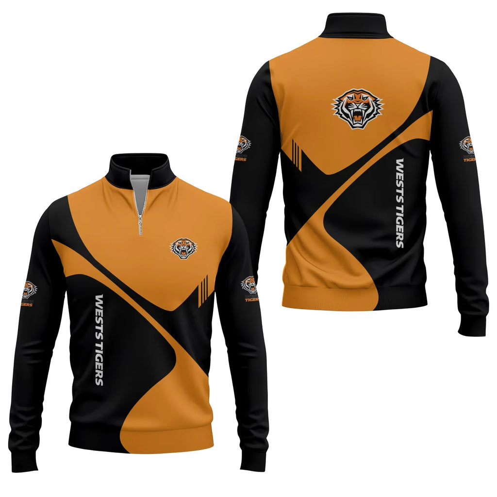 Wests Tigers Quarter-zip Pullover SC058