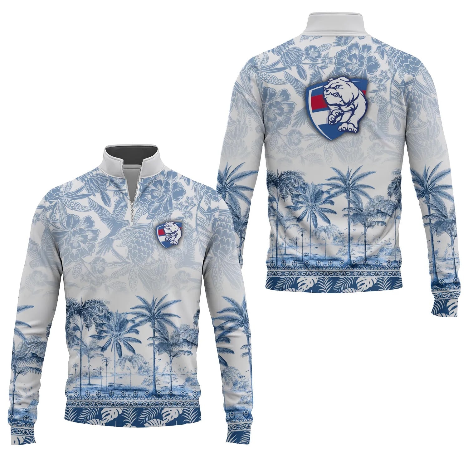 Western Bulldogs Quarter-zip Pullover SC045