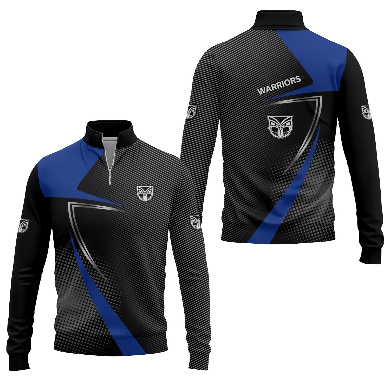 New Zealand Warriors Quarter-zip Pullover SC059