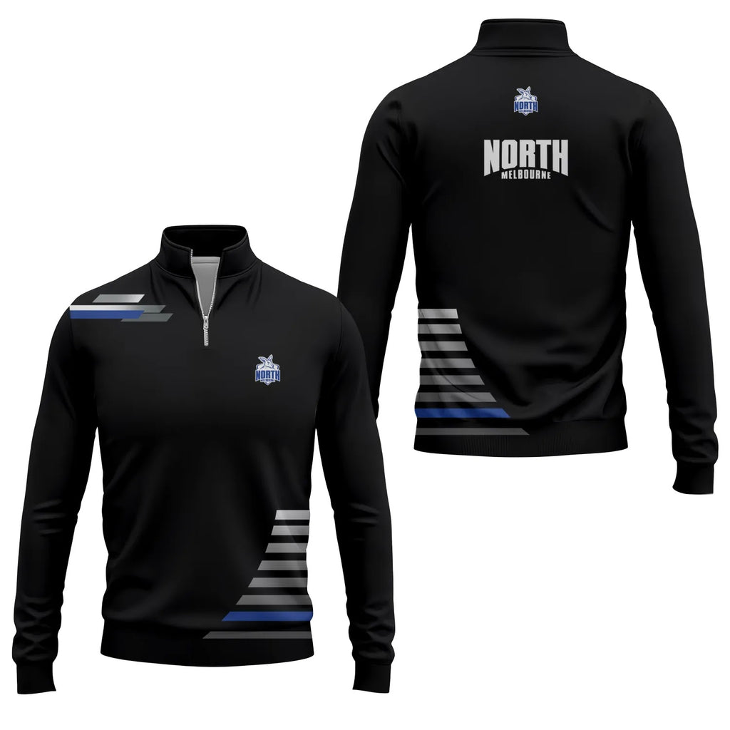 North Melbourne Kangaroos Quarter-zip Pullover SC034