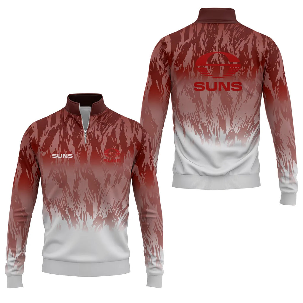 Gold Coast Suns Quarter-zip Pullover SC069