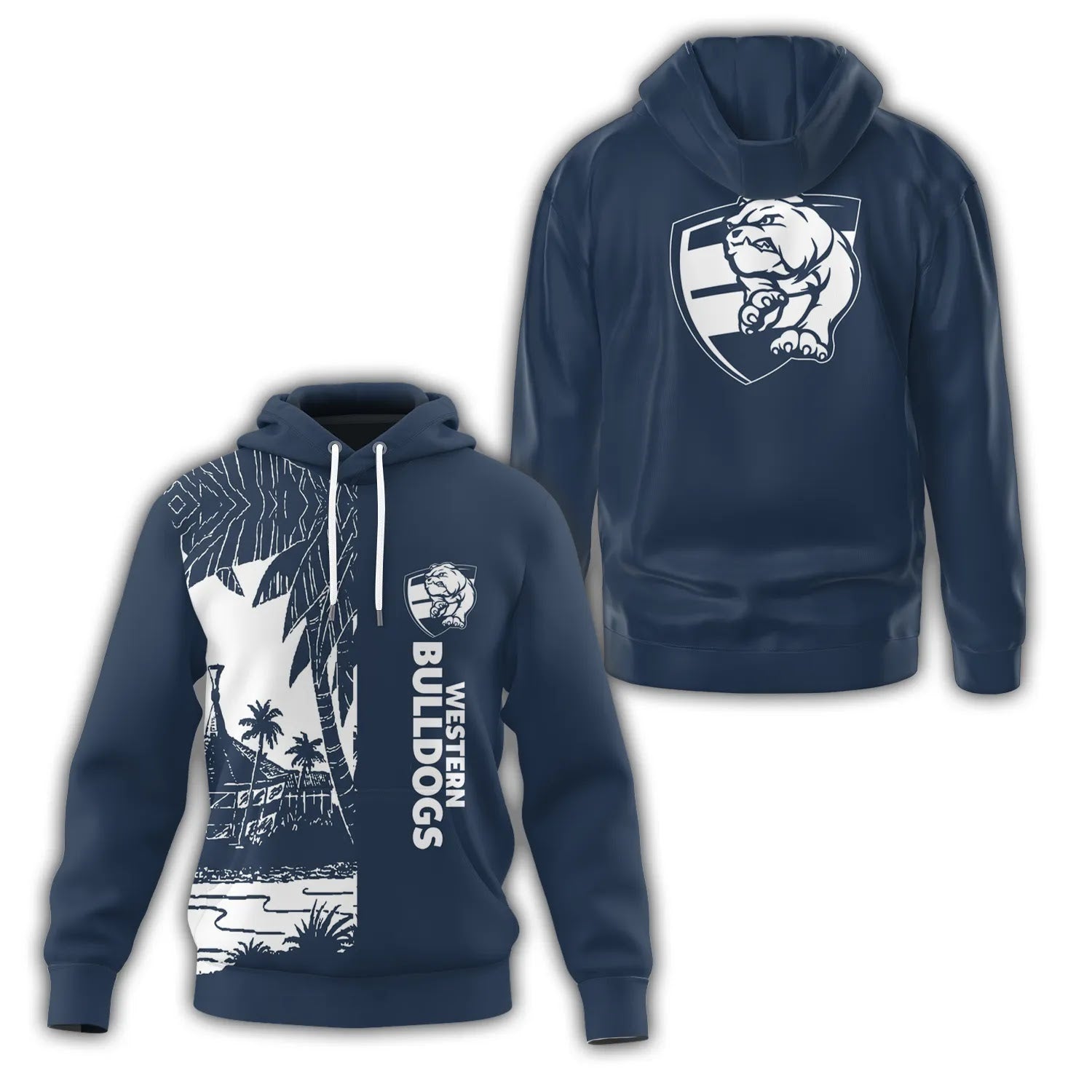 Western Bulldogs Hoodie SHW031