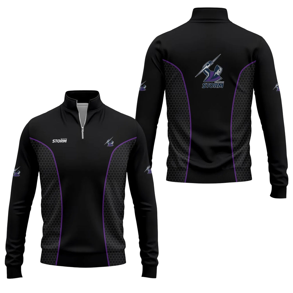 Melbourne Storm Quarter-zip Pullover SC072