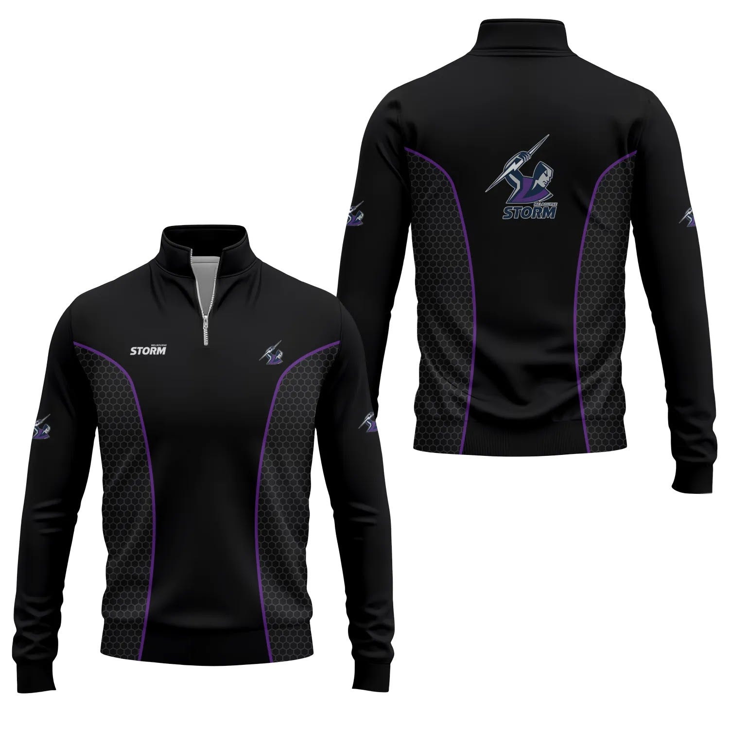 Melbourne Storm Quarter-zip Pullover SC072