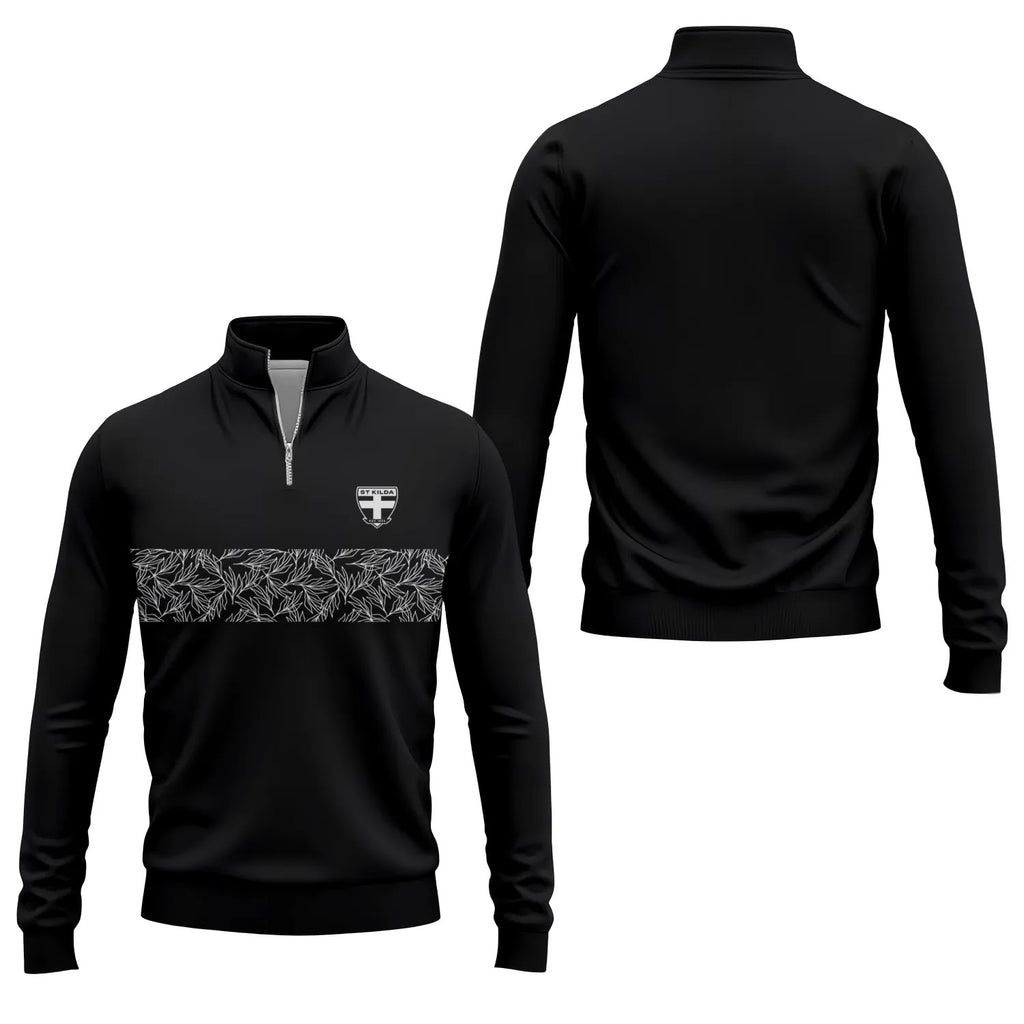 St Kilda Saints Quarter-zip Pullover SC104