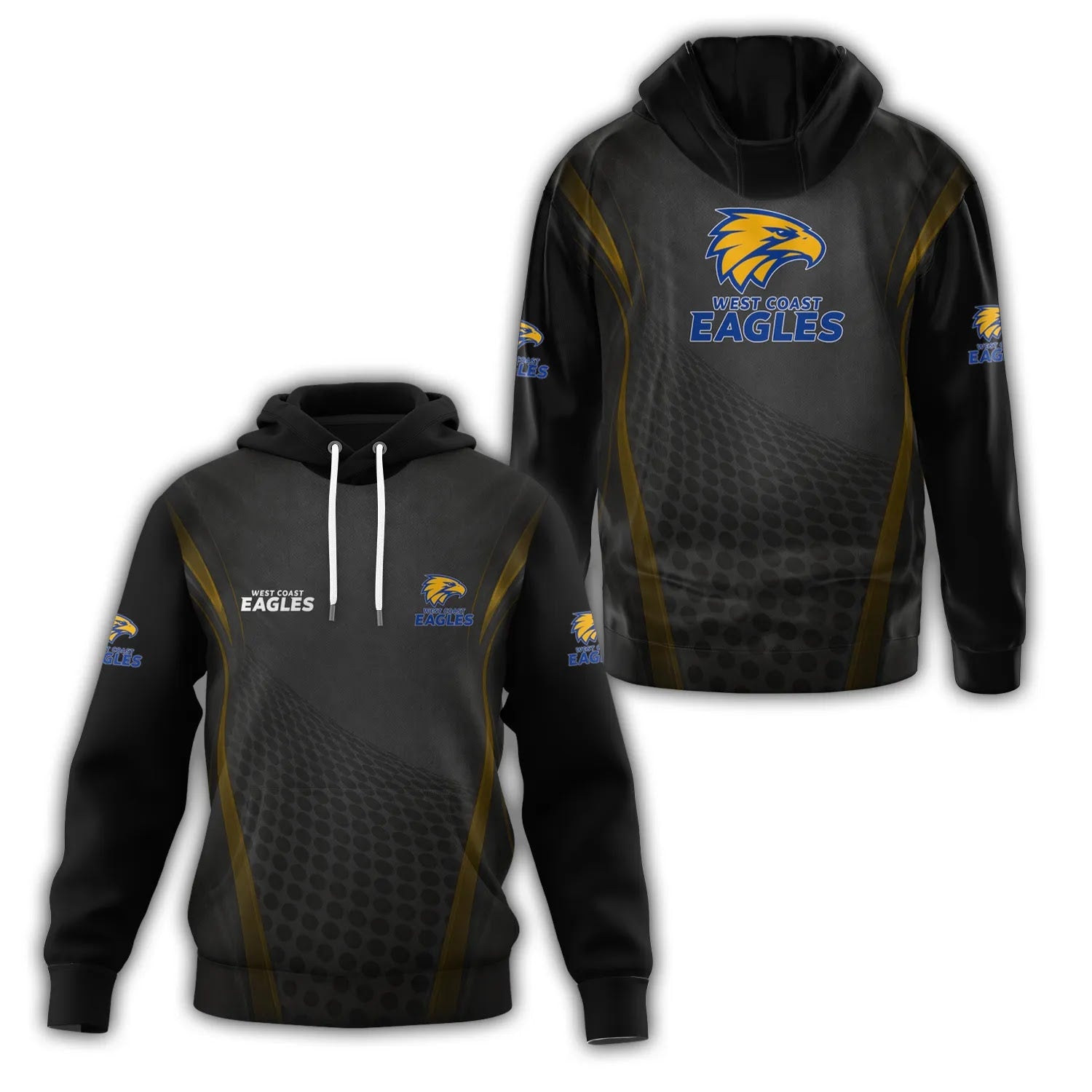 West Coast Eagles Hoodie SC056