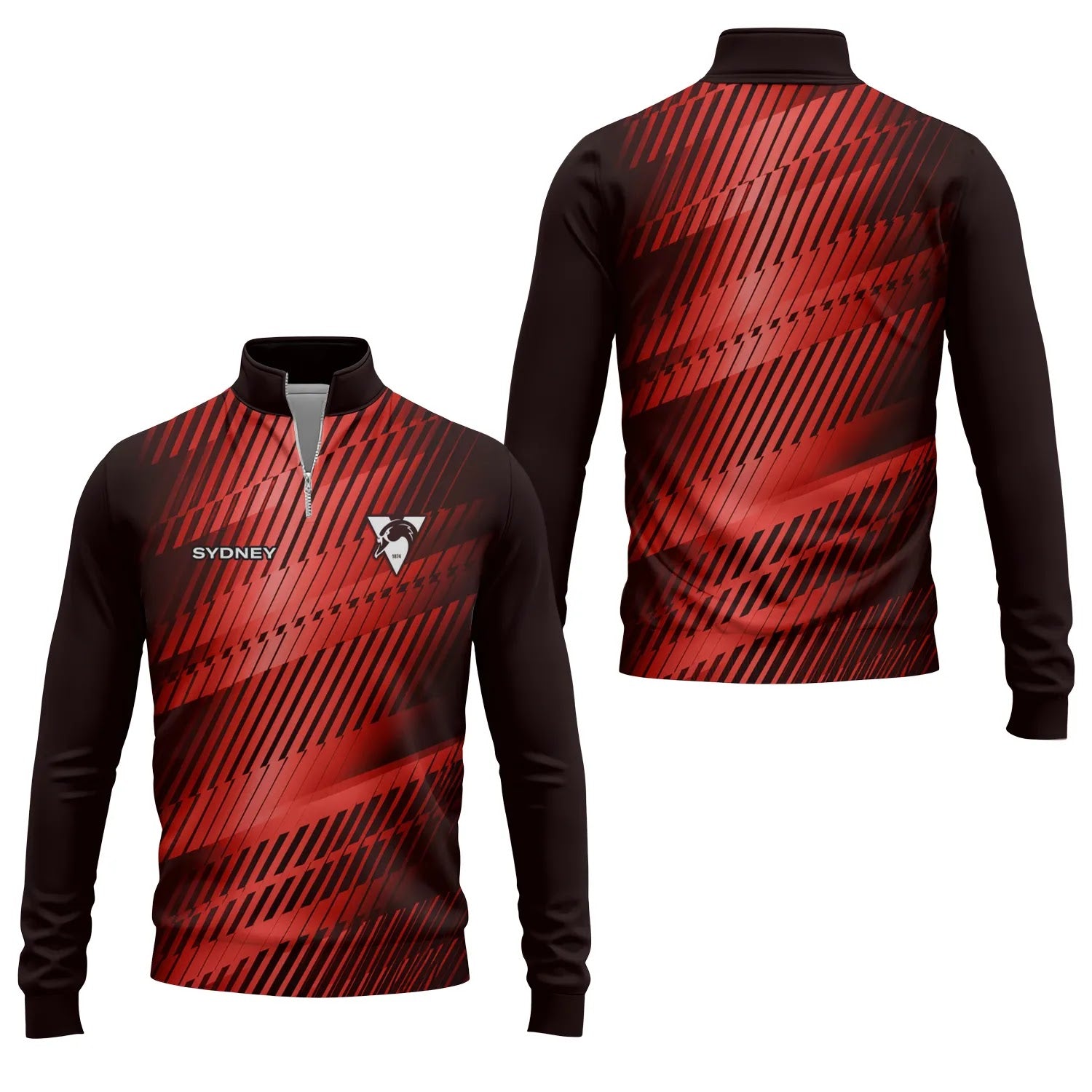 Sydney Swans Quarter-zip Pullover SC118