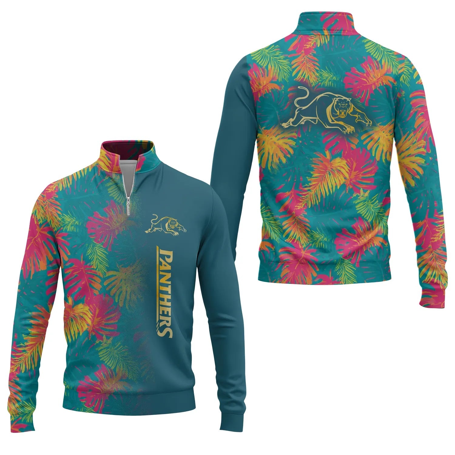 Penrith Panthers Quarter-zip Pullover SHW059