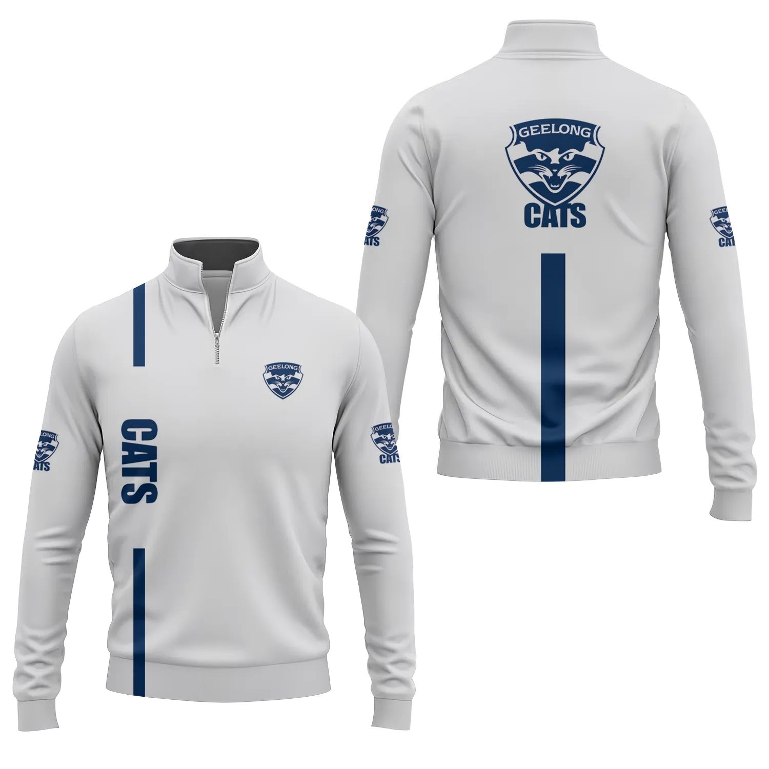 Geelong Cats Quarter-zip Pullover SC005