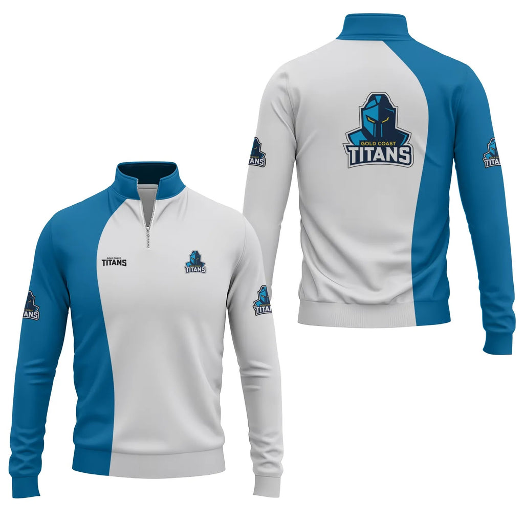 Gold Coast Titans Quarter-zip Pullover SC055
