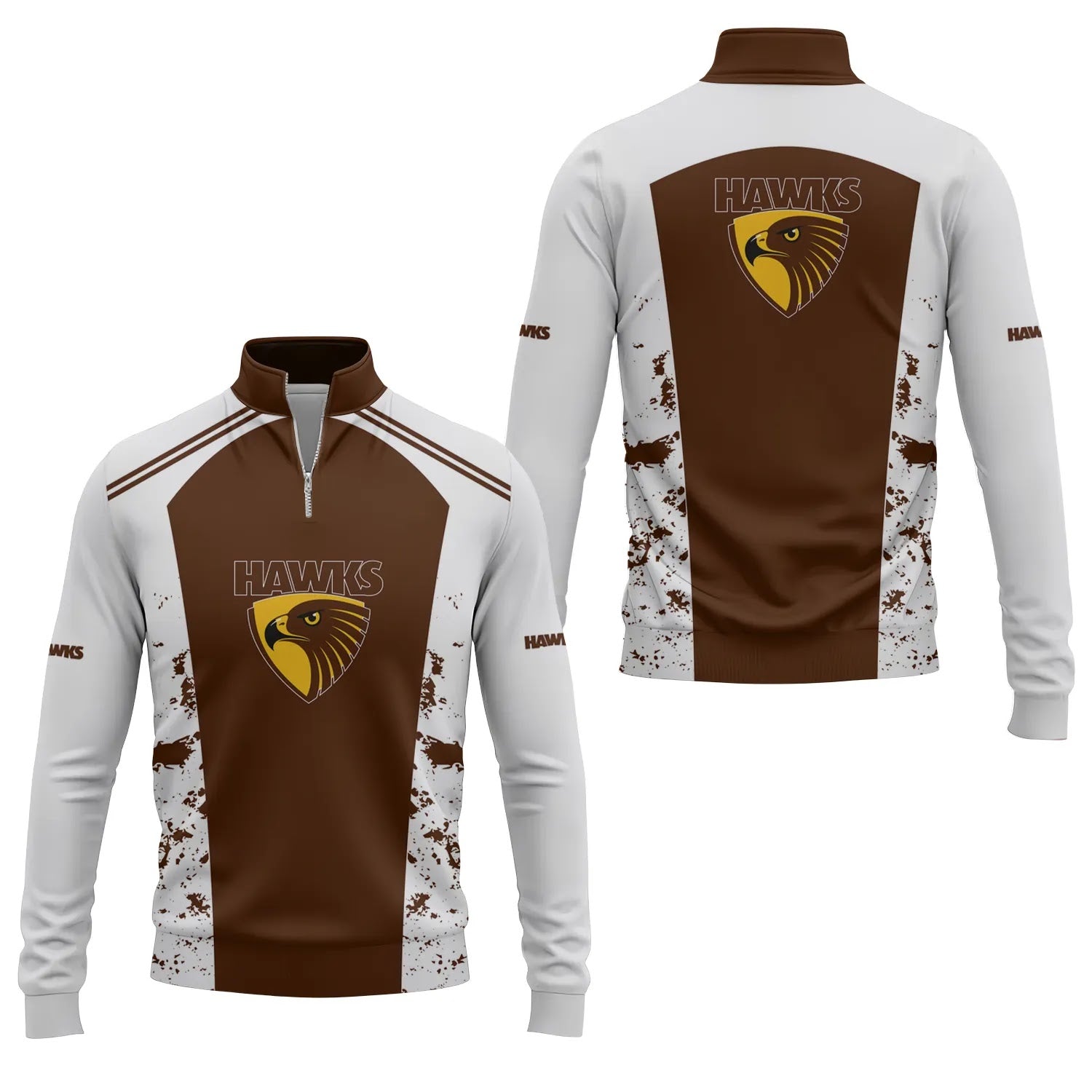 Hawthorn Hawks Quarter-zip Pullover SC089