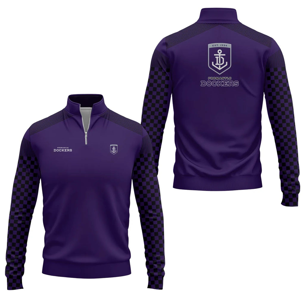 Fremantle Dockers Quarter-zip Pullover SC057