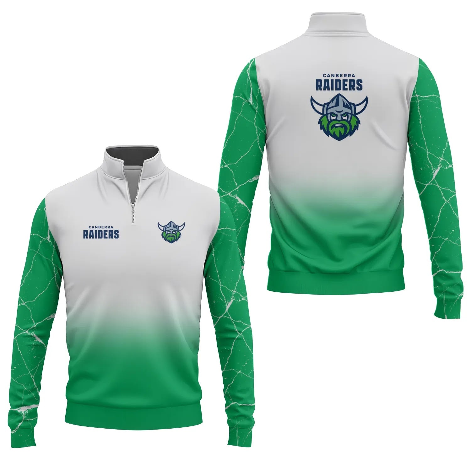Canberra Raiders Quarter-zip Pullover SC120