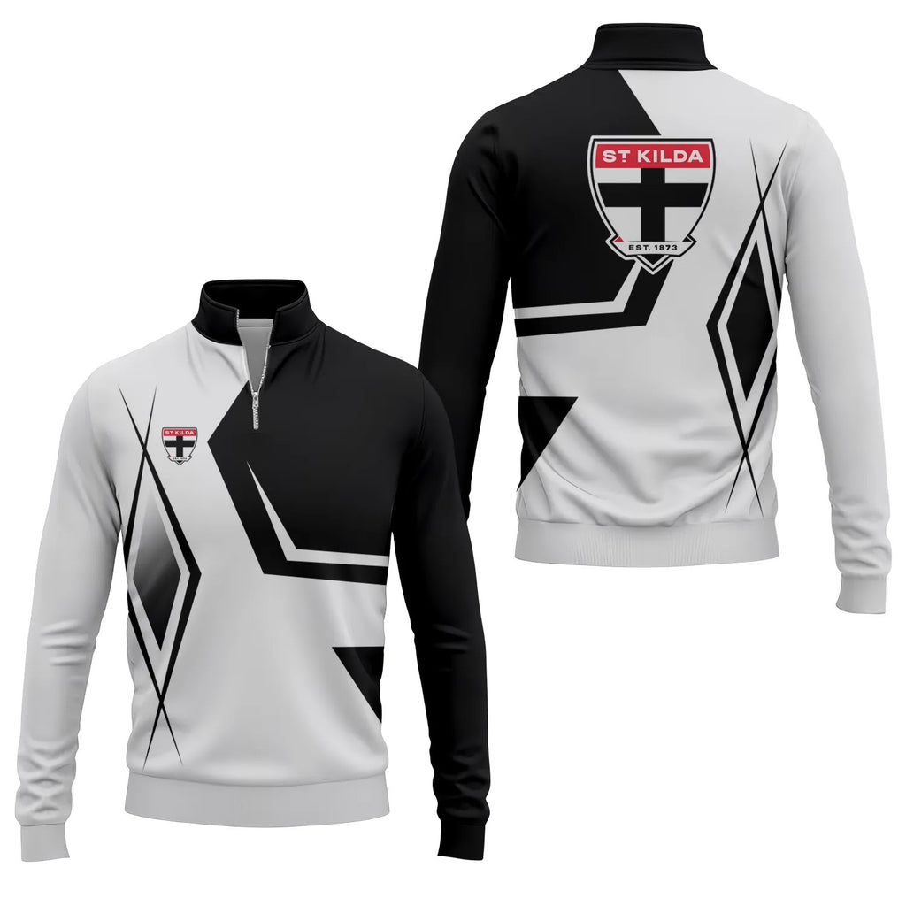 St Kilda Saints Quarter-zip Pullover SC080