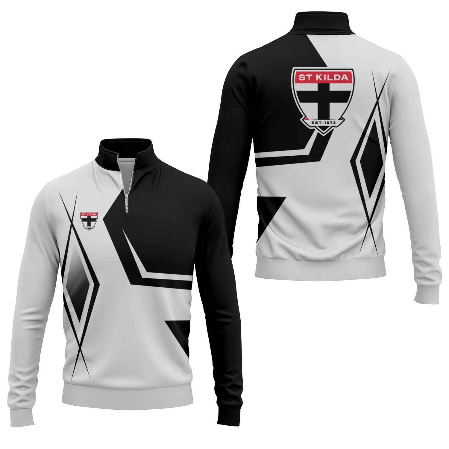 St Kilda Saints Quarter-zip Pullover SC080