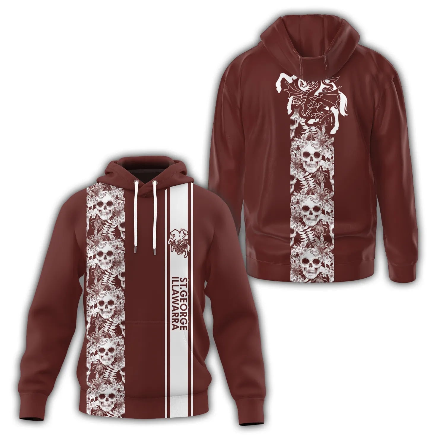 St George Illawarra Dragons Hoodie SHW042